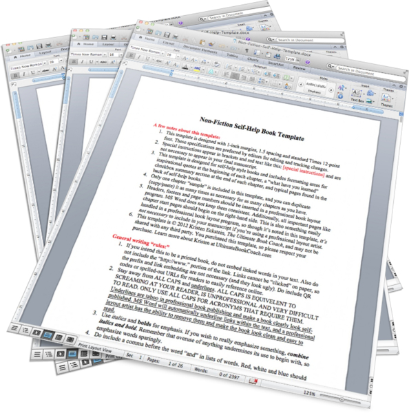 microsoft word book template free download createspace